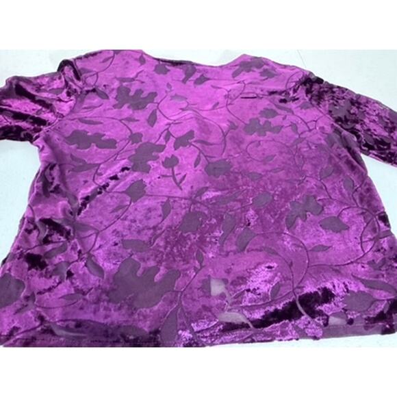 "Rabbit Rabbit Rabbit Designs" Size 8 ,Velvet,Burnout,Cardigan,Whimsy Goth,Fairy - Picture 10 of 10